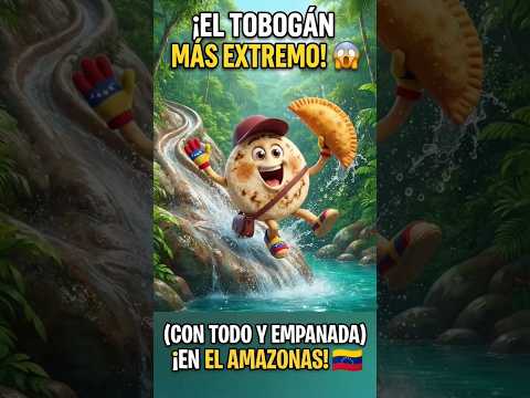 Me lancé por el Tobogán de la Selva (¡y el final pica sabroso! 🌶️🇻🇪)