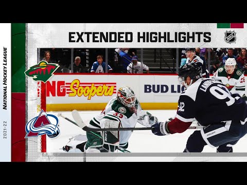 Minnesota Wild vs Colorado Avalanche Oct 30, 2021 HIGHLIGHTS