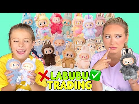 TRADING LABUBU’S ❌✅ VERY INTENSE 😱 @agset211 #labubu #trading #fun #toys #satisfying #viral #trend