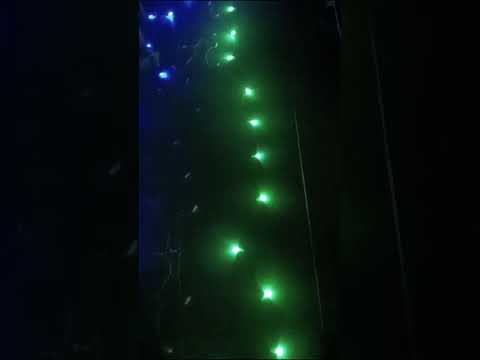 Led lights round (pink,green,multi) colour jhalar, usb, 10m