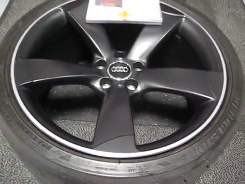Audi A5 S5 RS5 Alufelgen 19` 20` Zoll Rotor Schwarz Matt Reparieren Polieren Lackieren Felgen Räder