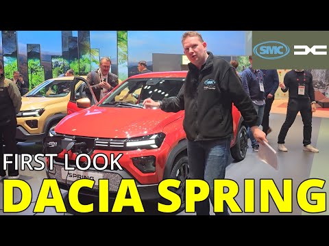 DACIA Spring Electric First Look | 2024 Geneva Motor Show | 4K