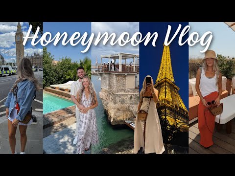 HONEYMOON VLOG PART 1: Traveling to London, South of France, and Paris!