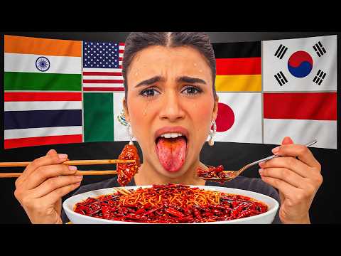 جربت احر الأكلات في العالم | ندمت ! 🔥