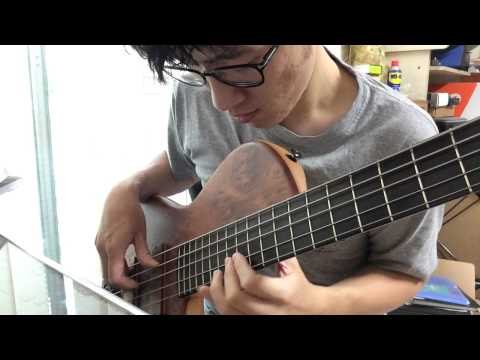 Alex Han sax solo "We were there" from Marcus Miller's new album "AFRODEEZIA" bass cover