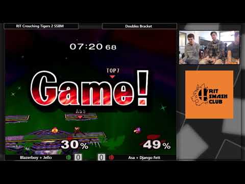 Crouching Tigers 2 SSBM - Winners - Blazerboy + Jello (Green) vs Asa + Django Fett (Red)