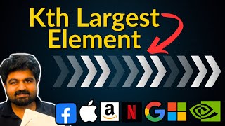 YouTube video 'Kth Largest Element in a Stream: 703 - google interview question'