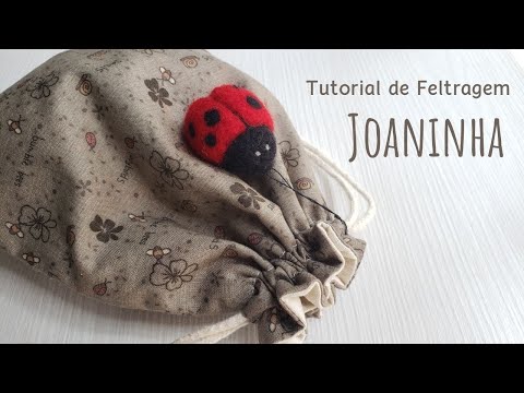 Needle Felting Tutorial - Ladybug
