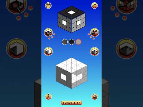 Isometric Cubes Puzzle Video
