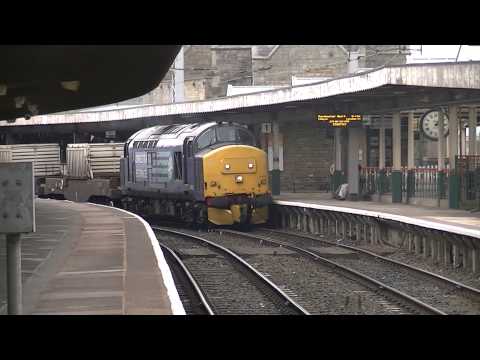 DRS 37682 tnt 37688. 6C51. Carnforth. 20/05/14