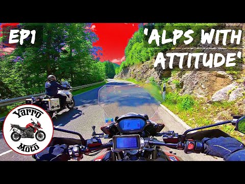 Ep 1 - My motorcycle tour of the Swiss, Italian & Austrian Alps.