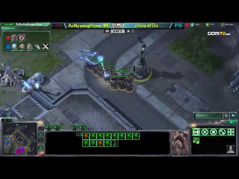 2010 GSL Season 3 Ro64 Match 30 Set 2   AnNyeong vs choya