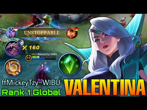 Midlane Valentina Aggressive Play  - Top 1 Global Valentina by ffMickeyTzy~WIBU - Mobile Legends