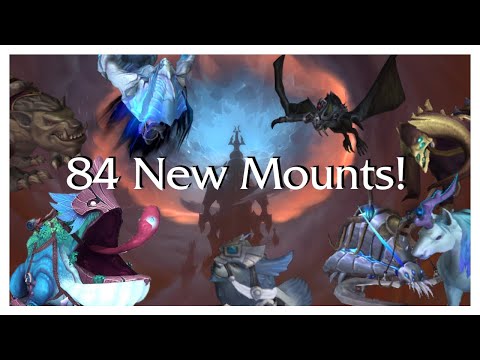 All 84 Shadowlands Mounts and How to Obtain Them!