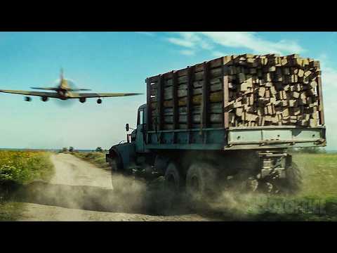 Sisu zerstört zwei Flugzeuge mit einem LKW | Sisu: Road to Revenge | German Deutsch Clip