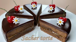 컵 계량 / 오스트리아 전통 케이크 자허 토르테 / Sacher Torte Austrian Chocolate Cake Recipe / ASMR / Easy Recipe