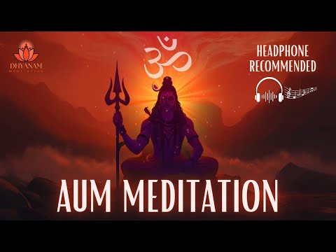 OM Chanting 432 Hz, Wipes out all Negative Energy, Rain & Thunder Meditation Music