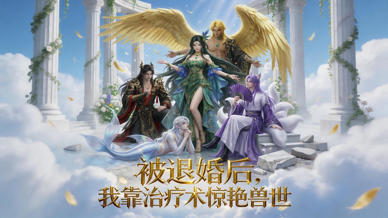 MULTISUB💥一口氣看完💥《被退婚后，我靠治疗术惊艳兽世》实习兽医沈薇穿书了，成了兽人世界里臭名昭著的孔雀族公主。