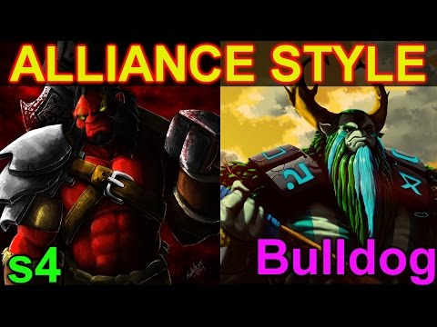 S4 [Axe] & AdmiralBulldog [Nature Prophet]- Dota 2: Alliance Style
