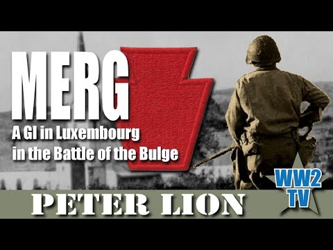A GI in Luxembourg in the Battle of the Bulge (28th Infantry Division)