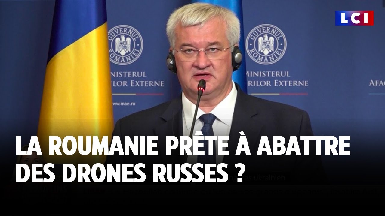 Guerre en Ukraine : la Roumanie prête à abattre des drones russes ?