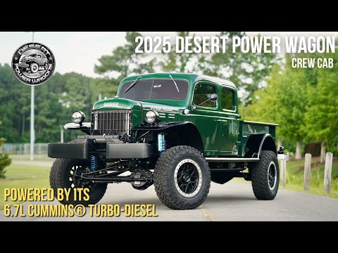 2025 Desert Power Wagon 6.7L Cummins®-Powered Crew Cab