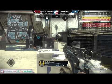 FHM 5000 Series - OpTic Gaming vs FaZe Red - Game 1 Part 2 - May 11, 2014