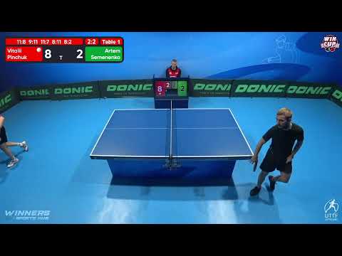 18:00 Vitalii Pinchuk 3 - 2 Artem Semenenko West 3 WIN CUP 19.11.2022 | TABLE TENNIS WINCUP