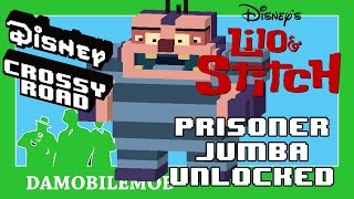 ★ DISNEY CROSSY ROAD Secret Characters | PRISONER JUMBA Unlock (Lilo and Stitch Update)