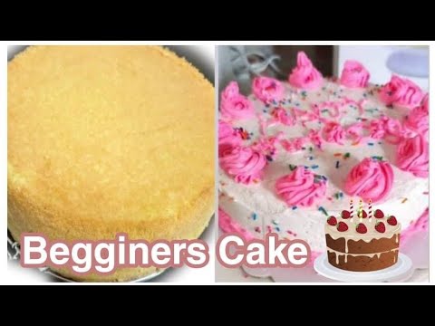 Sponge Chiffon Cake|#SpongeCake #SimpleCake #Cakeforbegginers