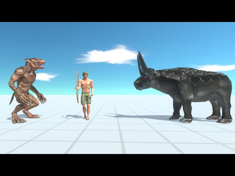 WEREWOLF & GORGON vs EVERY UNIT - Animal Revolt Battle Simulator