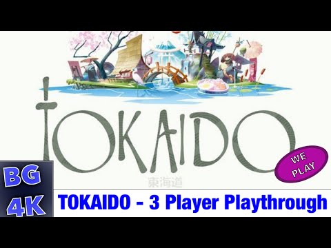 Tokaido Boardgame - 3 Player Live Stream