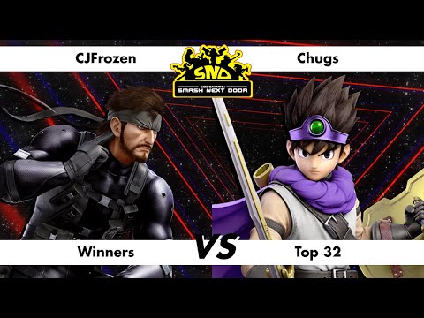 CODENAME: Smash Next Door 2024 - Winners Top 32 - CJFrozen (Snake) vs Chugs (Hero)