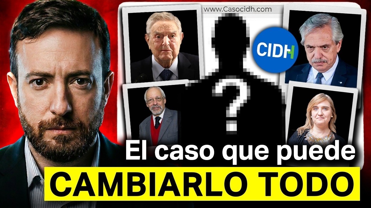 🚨 Escondieron 30kg de pruebas para perjudicar a un país: CASO GLOBALISMO Y LA CIDH | Agustín Laje