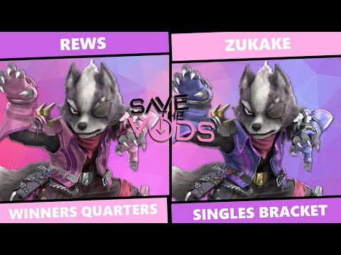 Save The Vods #50: Winners Quarters - Rews (Wolf) vs Zukake (Wolf) SSBU Singles