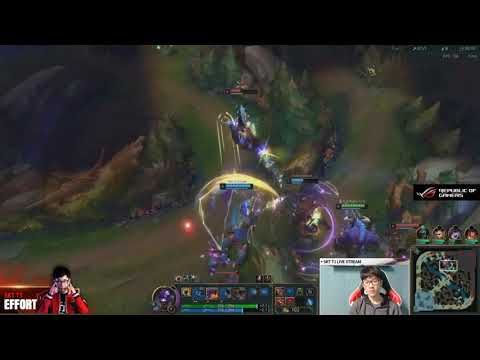 SKT Effort stream Alistar. KDA 0/8/16. Nov 08, 2018.