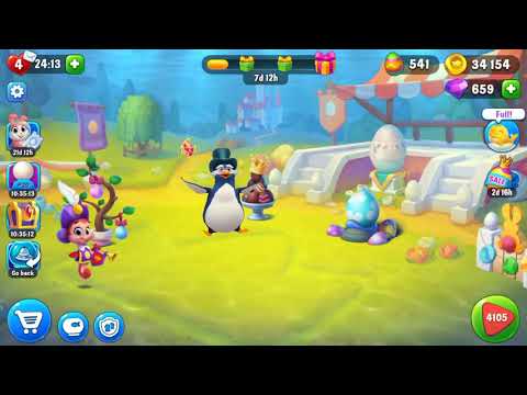 Fishdom 4105 level Gameplay