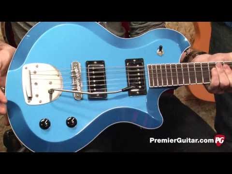 NAMM '14 - Paul Rhoney Guitars Oceana Duo-Tone Demo