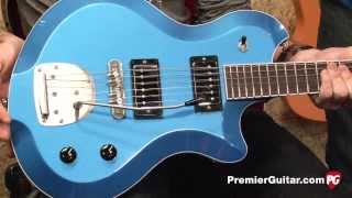 Video thumbnail for NAMM '14 - Paul Rhoney Guitars Oceana Duo-Tone Demo by Premier Guitar