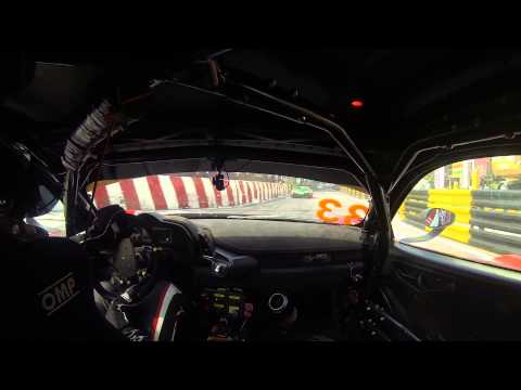 Macau GT Cup 2014 Pasin Lathouras Ferrari 458 GT3 - Q1 Session (Part 1)