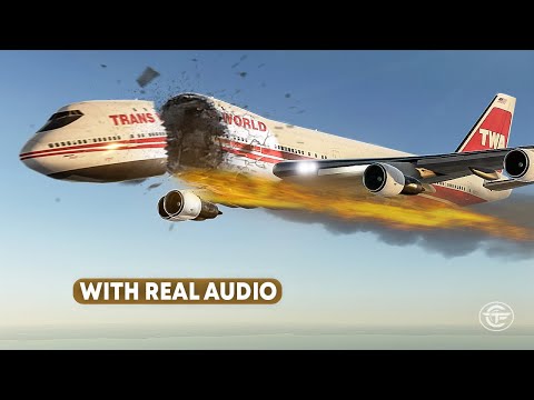 Boeing 747 Breaks Up Just After Takeoff | Falling Apart Over New York (With Real Audio)