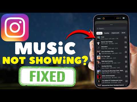 How To Fix Instagram Music Not Showing (Story, Reel & Post)