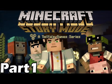 Minecraft Storymode, Part 1: An EPIC Adventure Begins!