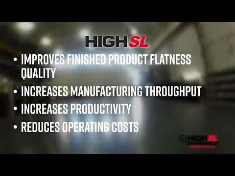 Inside High Steel Service Center's Stretcher Leveler Line