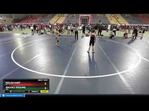 61-66 Lbs Round 2 - Brooks Kissling, MN Vs Nolan Hart, IA 63aa