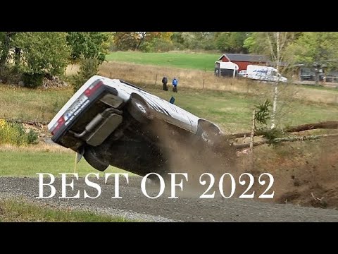 Best of Swedish Rally Crashes & Action 2022