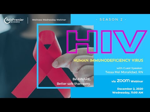 APOSI Community Webinar | Wellness Wednesday | HIV/AIDS - Episode 1