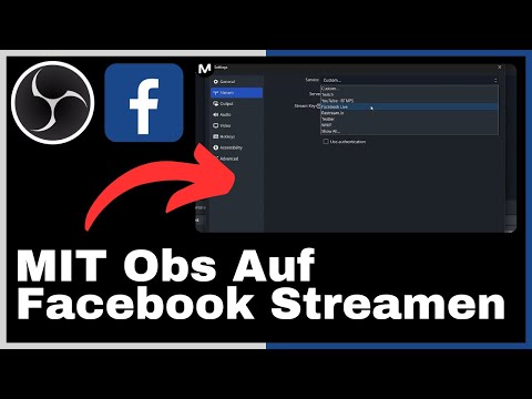 Wie Streamt Man Auf Facebook MIT Obs Studio