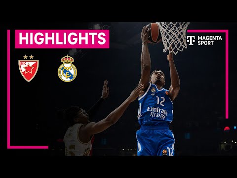 Roter Stern Belgrad - Real Madrid | Euroleague | MAGENTA SPORT