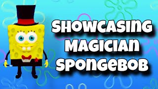 Showcasing New Magician SpongeBob | SpongeBob Simulator (Roblox)